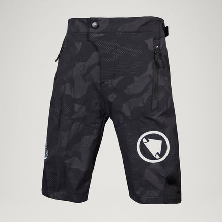 Kids MT500 Shorts - Black Camo