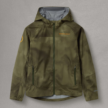 Kids MT500 Waterproof Jacket - Tweed Green