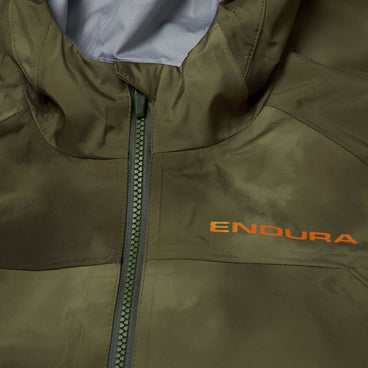 Kids MT500 Waterproof Jacket - Tweed Green