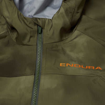 Kids MT500 Waterproof Jacket - Tweed Green