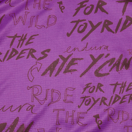 Kids SingleTrack Core Tee - Endura Purple