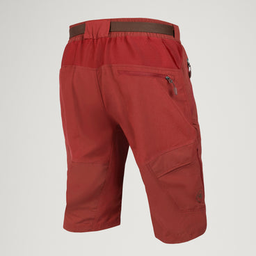 Men's Hummvee Shorts With Liner - Brick Red