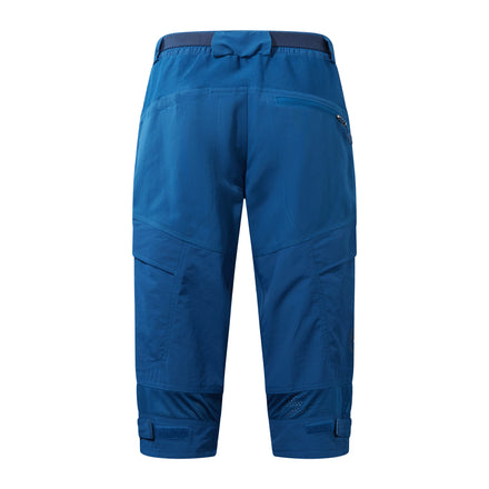 Men's Hummvee 3/4 Shorts With Liner - Blueberry