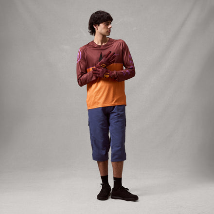 Men's Hummvee 3/4 Shorts With Liner - Indigo Rock