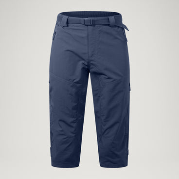 Men's Hummvee 3/4 Shorts With Liner - Indigo Rock