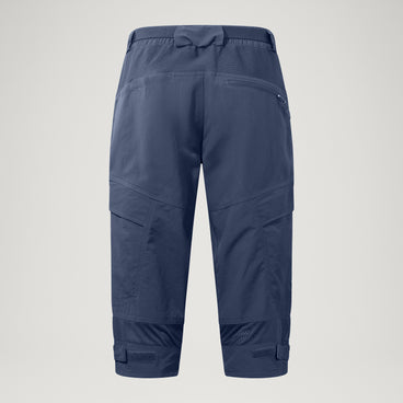 Men's Hummvee 3/4 Shorts With Liner - Indigo Rock