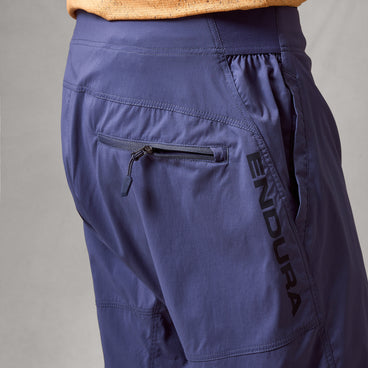 Men's Hummvee Lite Short With Liner - Indigo Rock