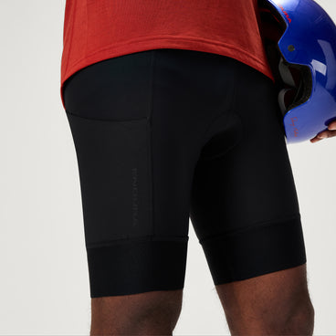 Men's Loop Waist Shorts - Black