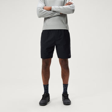 Men's Loop Baggy Shorts With Liner - Black