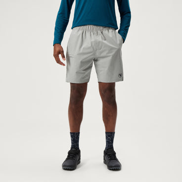 Men's Loop Baggy Shorts With Liner - Dreich Grey