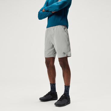 Men's Loop Baggy Shorts With Liner - Dreich Grey