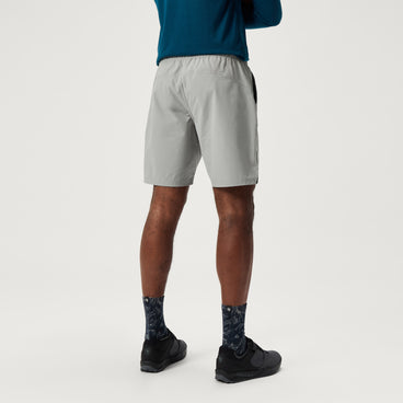 Men's Loop Baggy Shorts With Liner - Dreich Grey