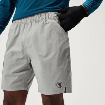 Men's Loop Baggy Shorts With Liner - Dreich Grey