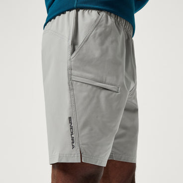 Men's Loop Baggy Shorts With Liner - Dreich Grey