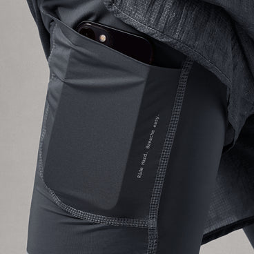 Men's AllTrack Lite Lined Shorts - Carbon Grey