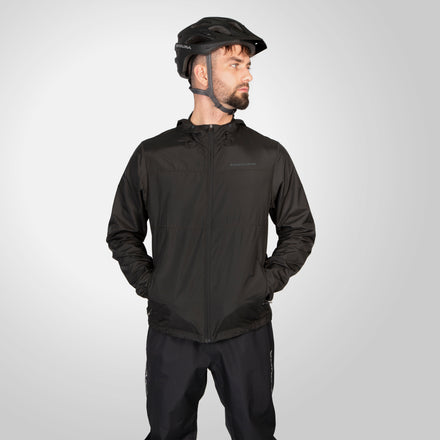 Men's Hummvee Windproof Shell Jacket - Black