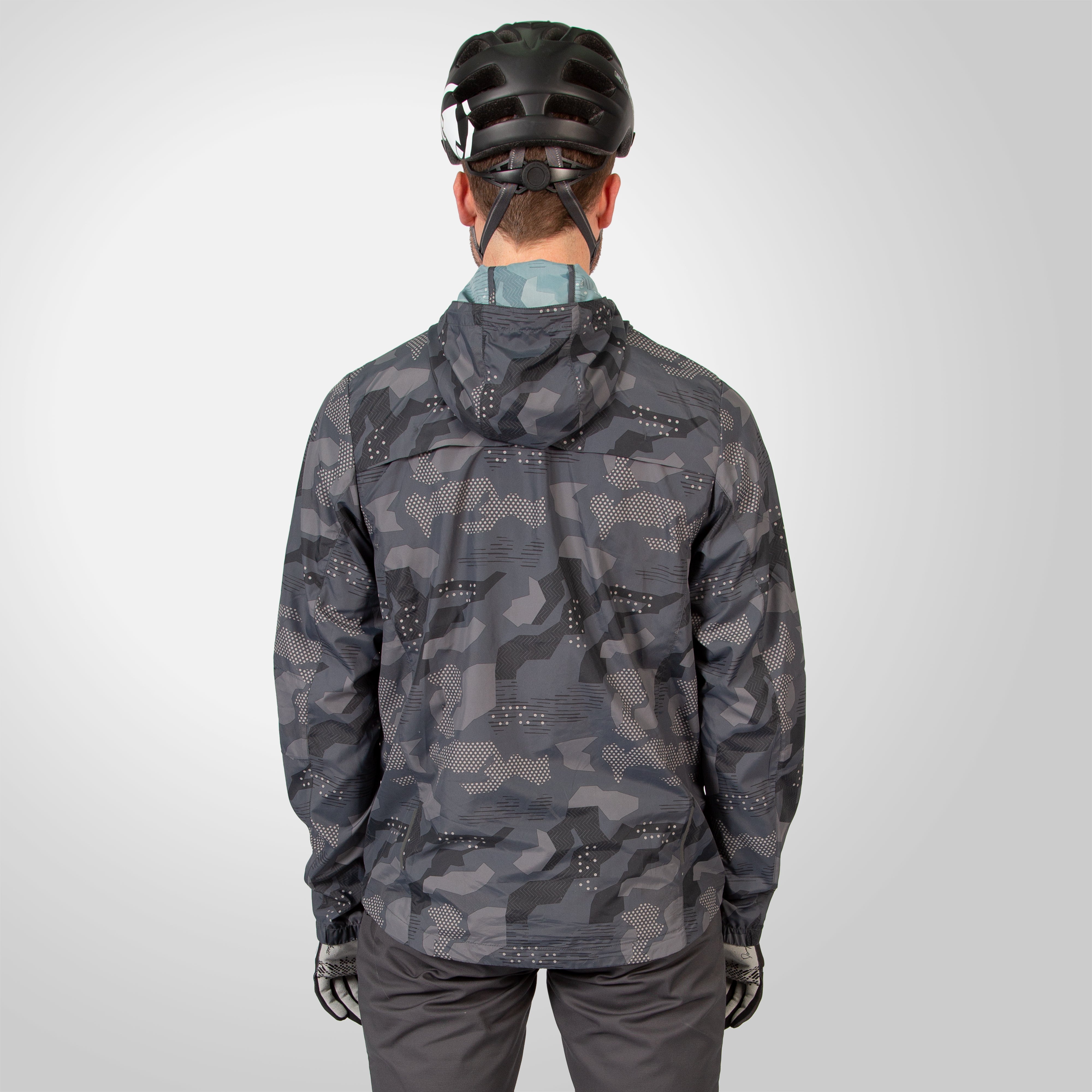 Men's Hummvee Windproof Shell Jacket - Grey Camo | Endura