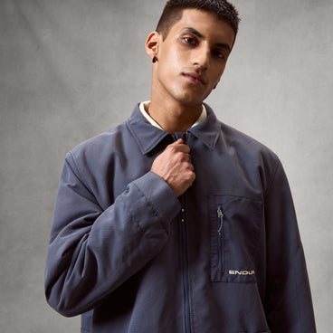 Unisex Forty1Thirty Coach Jacket - Carbon Grey