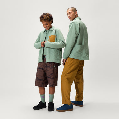 Unisex Forty1Thirty Coach Jacket - Loch Green