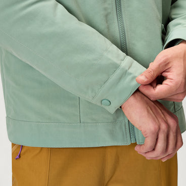 Unisex Forty1Thirty Coach Jacket - Loch Green