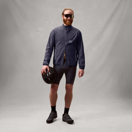 Men's AllTrack Ride Packable Jacket - Carbon Grey