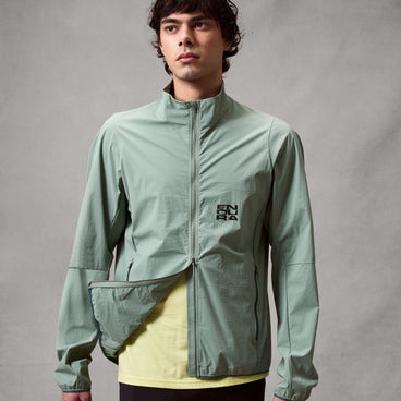Men's AllTrack Ride Packable Jacket - Sage Green