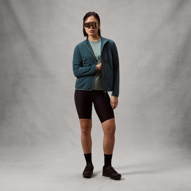 Women's AllTrack Ride Packable Jacket - Teal