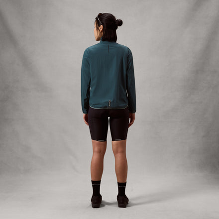 Women's AllTrack Ride Packable Jacket - Teal