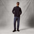 Men's Loop Rout Waterproof Jacket - Black