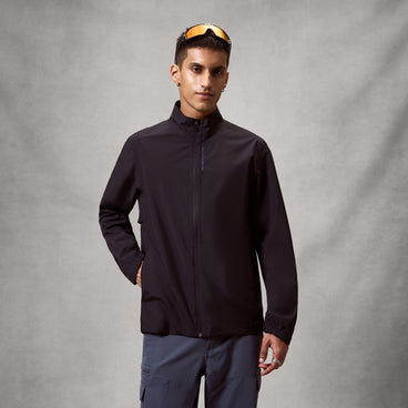 Men's Loop Rout Waterproof Jacket - Black