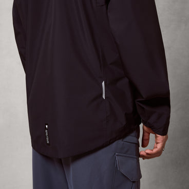 Men's Loop Rout Waterproof Jacket - Black