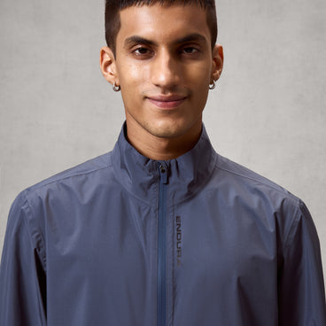 Men's Loop Rout Waterproof Jacket - Carbon Grey