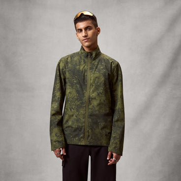 Men's Loop Rout Waterproof Jacket - Olive Green