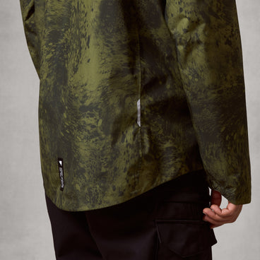 Men's Loop Rout Waterproof Jacket - Olive Green
