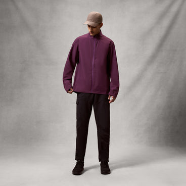 Men's Loop Rout Waterproof Jacket - Black Cherry