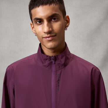 Men's Loop Rout Waterproof Jacket - Black Cherry