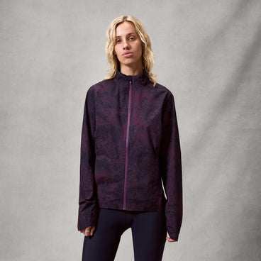 Women's Loop Rout Waterproof Jacket - Black Cherry