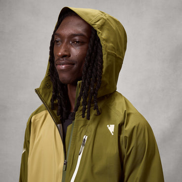 Men's AllTrack Rout Waterproof Jacket - Gravel