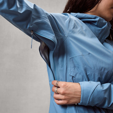 Women's AllTrack Rout Waterproof Jacket - Storm Blue