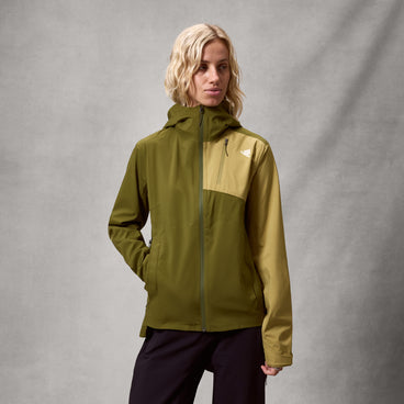 Women's AllTrack Rout Waterproof Jacket - Moss Green