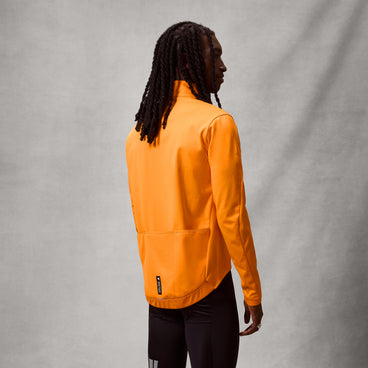 Men's AllTrack Race Wind Jacket - End Orange