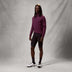 Men's AllTrack Race Wind Jacket - Black Cherry