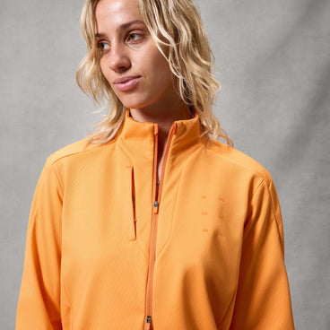 Women's AllTrack Race Wind Jacket - End Orange