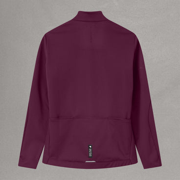 Women's AllTrack Race Wind Jacket - Black Cherry