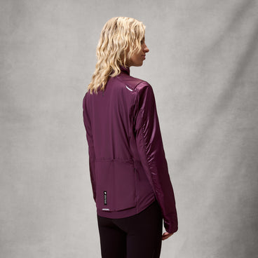 Women's Pro SL Race Insulated Jacket - Black Cherry