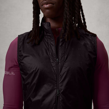 Men's Pro SL Race Insulated Gilet - Black