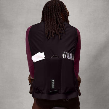 Men's Pro SL Race Insulated Gilet - Black