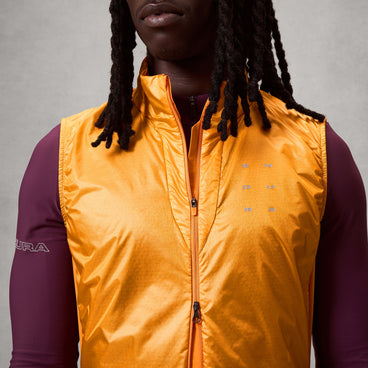 Men's Pro SL Race Insulated Gilet - End Orange