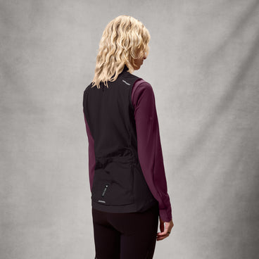 Women's Pro SL Race Insulated Gilet - Black