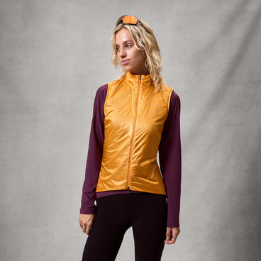 Women's Pro SL Race Insulated Gilet - End Orange